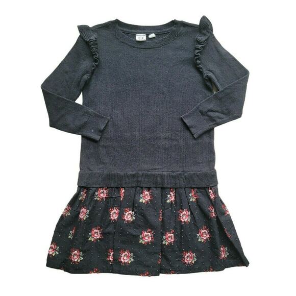 Gap Floral Sweater Dress - Picture 1 of 8